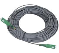 Televes OSM3SCAPC Fiberglaskabel geschirmt, 3m, mit 2xStecker SC/APC, grau (236131)