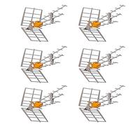 TELEVES Pack 6 x 149922 DAT Boss Antenne UHF Intelligente LTE700 (C.21 - C.48) Rateau TNT