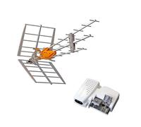Televes Pack antenne TNT DAT HD Boss UHF Gain 42 dBi Alimentation 24V
