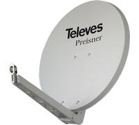 Televes S85QSD-W Antenne DVB-S grise/blanche