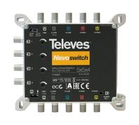 televes Televes Multiswitch 5 vers 4 en fonte NEVO recpower cascade MS54C Quantité:1