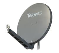 televes Televes QSD-Line Réflecteur décalé 85 × 95 cm Ral7011 S85QSD-G Quantité:1