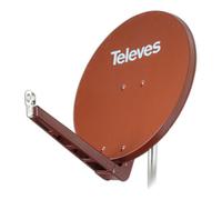 televes Televes QSD-Line réflecteur décalé 85 × 95 cm Ral8012 S85QSD-Z Quantité:1