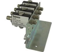 Televes USS4300 Parasurtenseur 4f-0-3000MHz avec prise de terre 494710 (494710)