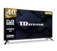 Téléviseur 40 pouces Full HD Non Smart TV, lecteur enregistreur USB - TD Systems PRIME40C19F