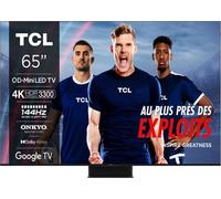 TCL C855 65C855 TV 165,1 cm (65") 4K Ultra HD Smart TV Wifi Noir 3500 cd/m²