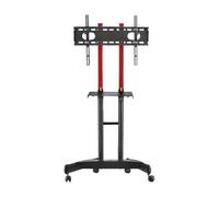 Téléviseur au Sol Support de Roue rotative silencieuse Mobile pour 60/65/70 Pouces(Tray 32-70 inch)