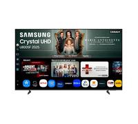 Samsung TV 50 Pouces Crystal UHD 50U8075F 4K Smart TV, Couleurs Incroyables avec Crystal Processor 4K, Écoutez Tous Les Haut-parleurs avec Q-Symphony, Données protégées Knox Security et Gaming Hub