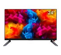 Téléviseur de voyage Kiano Slim 24" HD LED - Chargeur voiture HDMI USB Dolby Audio Triple tuner DVB-T2 Noir Noir G
