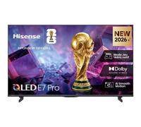 Hisense Téléviseur 55E7S PRO – Hi-QLED 55" Ultra HD QLED – Classe énergétique E