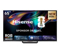 Téléviseur Hisense 65UR8S 65 4K Smart TV Mini LED RGB 180 Hz VIDAA U9.5 Dolby Atmos Noir