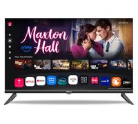 Téléviseur intelligent Hikers 43 pouces Full HD, système Whale OS, tuner DVB-T2/S2/C, résolution 1080p, mémoire pour plus de 1000 chaînes, Wi-Fi double bande, Bluetooth 5.1, applications intégrées Pri
