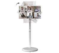 Téléviseur Intelligent Portable 32 Pouces avec roulettes Moniteur Tactile Rotatif Full HD 1080p pour Home cinéma Bureau(27 in,6+64G)