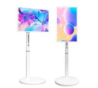 Téléviseur Intelligent Portable 8 Go de RAM + 128 Go de Stockage Écran Portable sans Fil pour Chambre Cuisine Camping Car(27in,8+128G)