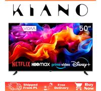 Kiano Elegance VIDAA Téléviseur 4K UHD - 50 pouces (127,5 cm) - Smart TV