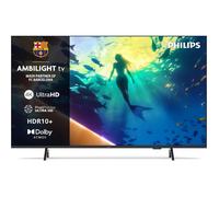 Philips Smart TV 50PUS8010/12 50 pouces 4K LED Ambilight Titan OS Dolby Atmos Noir