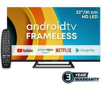 Televiseur led Estar TV Android 32/82 cm 2K HD LEDTV32A3T2 Noir''