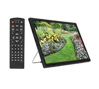 Téléviseur LED Portable HD TFT 16" 1080P Rechargeable avec HDMI, USB, Entrée/sortie AV, Emplacement pour Carte Mémoire, Radio FM, Tuner Numérique