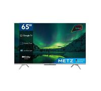 Metz TV LED UHD/4K Google TV (Netflix, Prime Video, Disney+, MyCanal, OCS, Apple TV, …) HDR10 / HLG/Alexa avec Tuners DVB-T2/C/S2 - Modèle 65MUD7000Z - nouveauté 2024 (65'' - 165 cm)