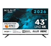 Téléviseur LED UHD 4K Smart TV WebOS 43 Nilait Prisma 43UD7004SWOS