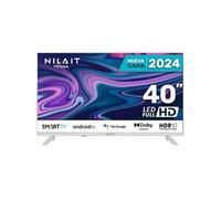 Nilait Prisma 40FC7002S Téléviseur intelligent LED Full HD sans cadre 40"" Blanc