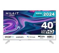 Nilait Prisma 40FC7002S Téléviseur intelligent LED Full HD sans cadre 40"" Blanc