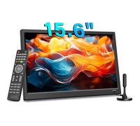 Téléviseur numérique portable - SUTEO - 15,6 pouces - DVB-T2 - Entrées HDMI/USB/AV - Télécommande