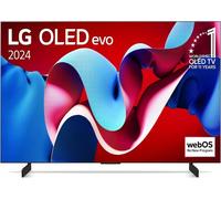 LG OLED42C41LA TV 42 Inch (106 cm) OLED evo TV (a9 Gen7 4K AI Processor, Dolby Vision, up to 120 Hz) [Energieklasse G] (OLED42C41LA)