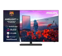 Téléviseur OLED noir - Philips - 48"" / 121 cm - Ultra HD 3840 x 2160 - Ambilight des deux côtés et par le haut