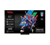 TCL 85C7K TV 2,16 m (85") 4K Ultra HD Smart TV Wifi Métallique 3000 cd/m²