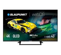 Téléviseur QLED 4K noir - Blaupunkt - 43"" - 108 cm - Ultra HD 3840 x 2160 - HDR HDR10 - webOS - Wi-Fi intégré