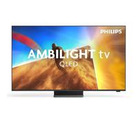 Téléviseur QLED 4K noir - Philips - 65"" - Ultra HD 3840 x 2160 - Ambilight des deux côtés et par le haut