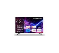 Téléviseur QLED 4K UHD 43 Schneider 43A1T Tizen HDR Noir