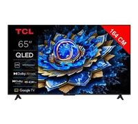 TCL Electronics Télévision 65C61B QLED 65" (164 cm) 4K UHD HDR10+ Google TV 3x HDMI 2.1 Wi‑Fi