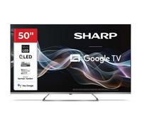 Téléviseur QLED Mini LED 4K gris - Sharp - 50"" - Ultra HD 3840 x 2160 - Micro Dimming - Bluetooth - Wi-Fi intégré
