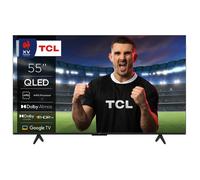 TV QLED Tcl 55QLED780K 138 cm 4K UHD 2025 Aluminium brossé CD