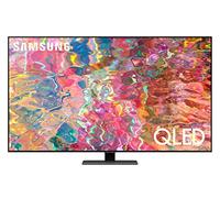 Téléviseur Samsung QLED QE50Q80BATXZT, Smart TV 50 Pouces série Q80B, QLED 4K UHD, Alexa et Google Assistant intégrés, Carbon Silver, 2022, DVB-T2