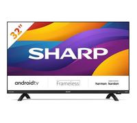 TV Sharp 32DI6EA 32 LED HD 60Hz Android TV Wi-Fi HDMI USB Noir Noir G