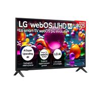 Téléviseur SMART TV LG 43" UHD 4K HDR WI-FI DVB-T2 webOS 43UA75003LA NOIR