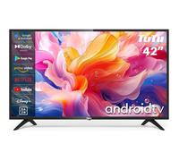 Téléviseur TuTu 42 Pouces Smart TV Full HD Android 11 WiFi Bluetooth