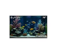 Télévision extérieure - SYLVOX Frameless 75"" (190cm) - 4K UHD - IP56 étanche - 1000 nits