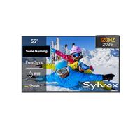 Télévision extérieure - SYLVOX Gaming 55"" - 4K UHD 120Hz - 1000 nits HDR10/Dolby Vision - IP55 étanche