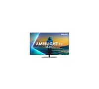 TV OLED Ambilight Philips 65OLED810 169 cm 4K UHD 2025 Gris métal