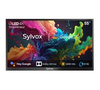Télévision QLED extérieure - SYLVOX-Poolpro2.0 - 55"" (140cm) 4K UHD - 2000 nits HDR10 - IP55 Dolby Atmos