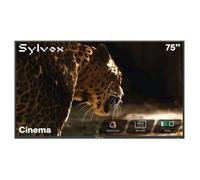 Télévision QLED - SYLVOX Helio - 75"" 4K UHD - 120Hz 2000 nits - IP55 Google TV