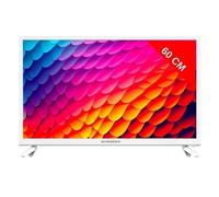 Schneider Téléviseur GMS24N100W 24" (60 cm) D-LED HD 1366×768 Non SMART HDMIx1 Dolby TNT HD Blanc