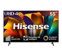 Television TV TV LED HISENSE 55A6N 55 4K UHD Dolby Vision Smart TV 3 HDMI Bords ultr