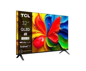 Televisor TCL QLED S4K 32"" Google TV HDR10 Dolby Audio WiFi Bluetooth VA Sin Bisel
