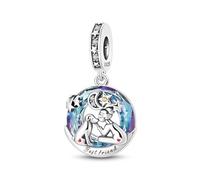 Teleye Amour - breloque pendentif d'accompagnement, breloque bracelet perlé, convient aux bracelets de 3 mm à 4,5 mm