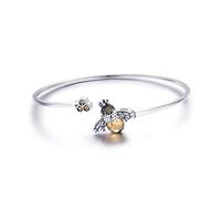 Teleye Bracelet Honey Story, bracelet en argent sterling 925 pour femme
